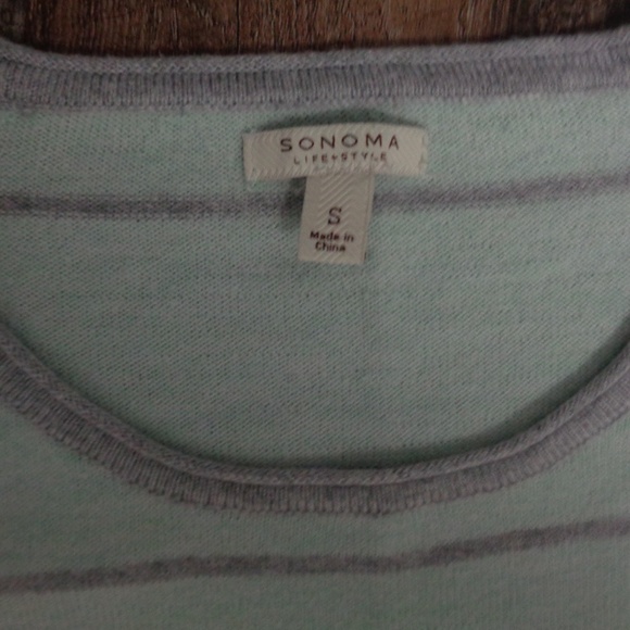 Sonoma mint & grey super soft sweater - Picture 4 of 5